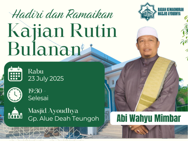 Pengajian Bersama Abi Wahyu Mimbar