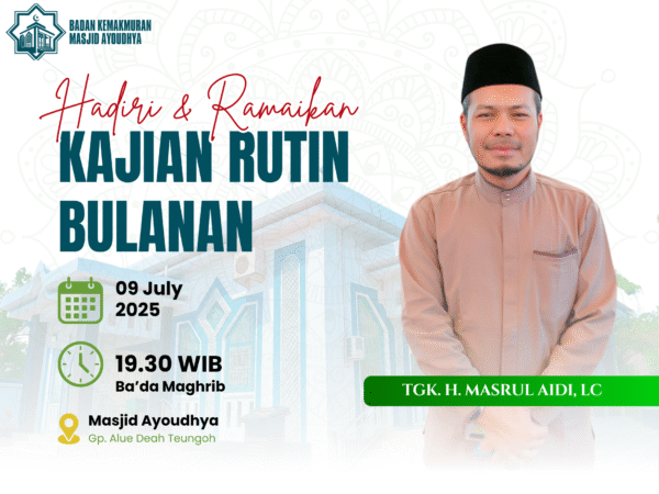 Pengajian Bersama Tgk. Masrul Aidi, Lc